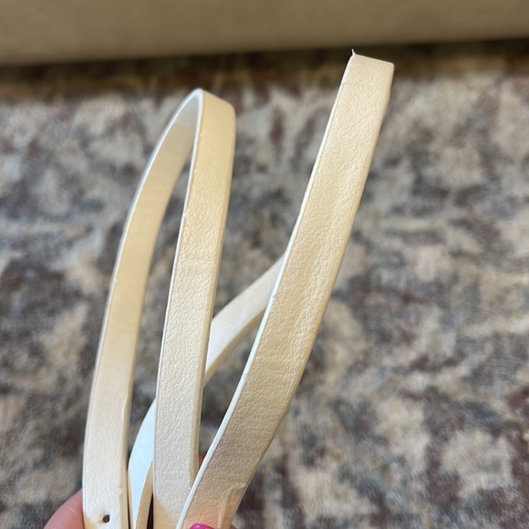 Zara Ivory Crossbody Bag with Metal Trim - Picture 11 of 12